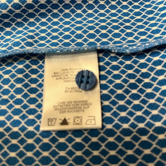 Sligo Blue/White Man Polo shirt in Size medium - Picture 3 of 3